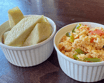 Fried Yam and Egg Sauce